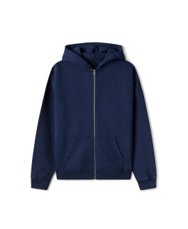 600 GSM 'Navy Blue' Zipper