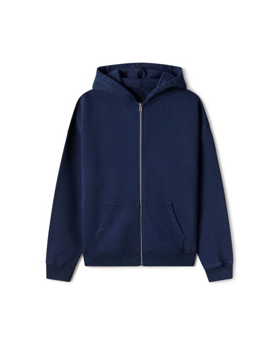 600 GSM 'Navy Blue' Zipper
