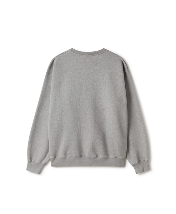 600 GSM 'Ash Gray' Crewneck