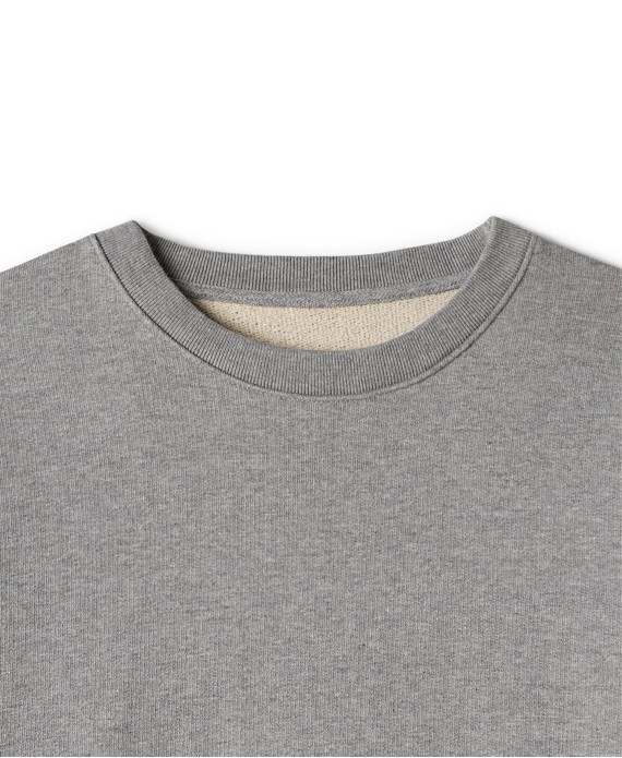 600 GSM 'Ash Gray' Crewneck