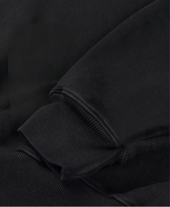600 GSM 'Jet Black' Crewneck
