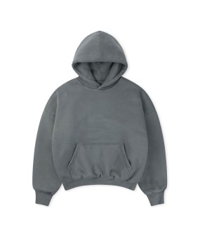 1000 GSM 'Iron Gray' Double Hoodie