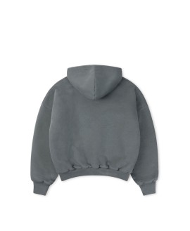 1000 GSM 'Iron Gray' Double Hoodie