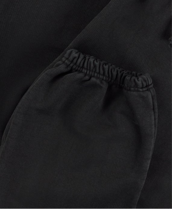 600 GSM 'Jet Black' Sweatpants