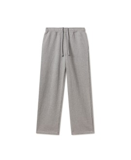 600 GSM 'Ash Gray' Straight-leg Pants