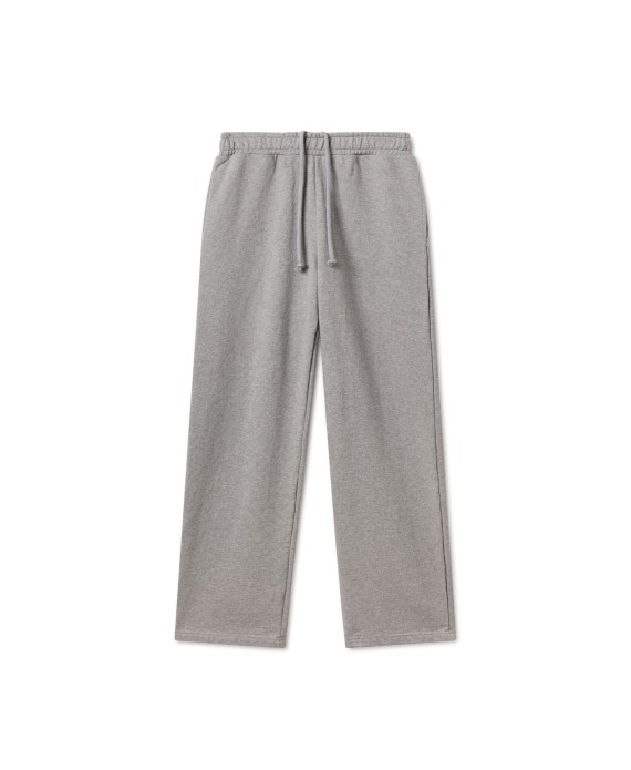 600 GSM 'Ash Gray' Straight-leg Pants