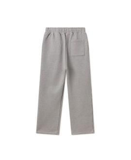 600 GSM 'Ash Gray' Straight-leg Pants