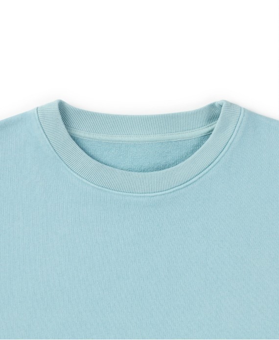 600 GSM 'Ice Blue' Crewneck