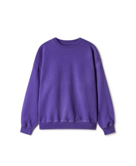600 GSM 'Deep Purple' Crewneck