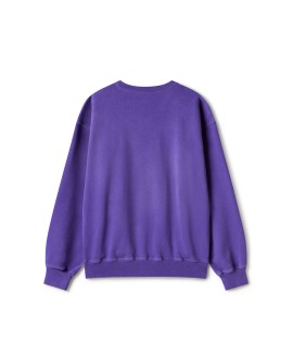 600 GSM 'Deep Purple' Crewneck