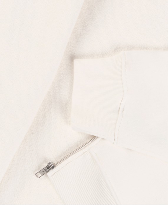 600 GSM 'Bone White' Zipper