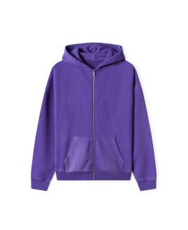 600 GSM 'Deep Purple' Zipper