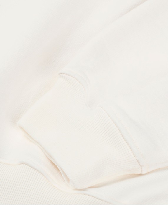 600 GSM 'Bone White' Crewneck
