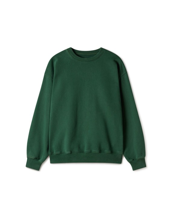 600 GSM 'Pine Green' Crewneck