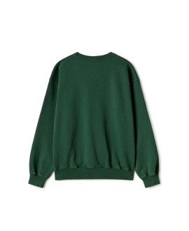 600 GSM 'Pine Green' Crewneck