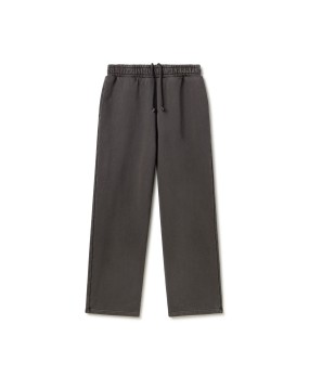 600 GSM 'Anthracite' Straight-leg Pants