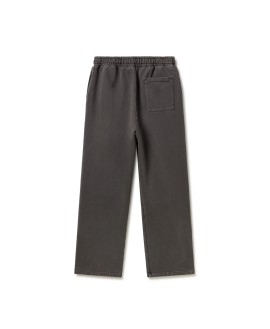 600 GSM 'Anthracite' Straight-leg Pants