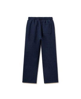 600 GSM 'Navy Blue' Straight-leg Pants