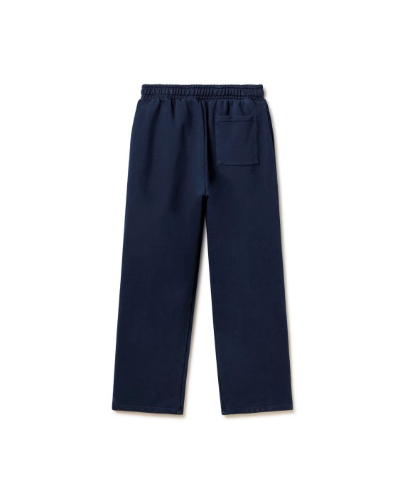 600 GSM 'Navy Blue' Straight-leg Pants