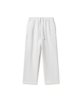 600 GSM 'Light Heather Gray' Straight-leg Pants