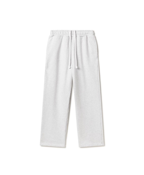 600 GSM 'Light Heather Gray' Straight-leg Pants