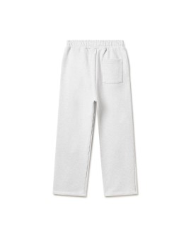600 GSM 'Light Heather Gray' Straight-leg Pants