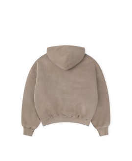 1000 GSM 'Vintage Taupe' Double Hoodie