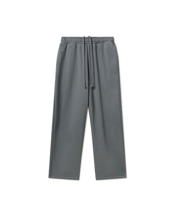 600 GSM 'Iron Gray' Straight-leg Pants