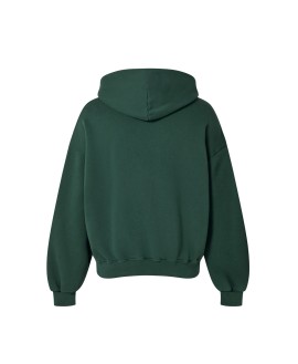 450 GSM 'British Racing Green' Hoodie