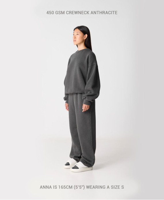 450 GSM 'Neutral Gray' Crewneck