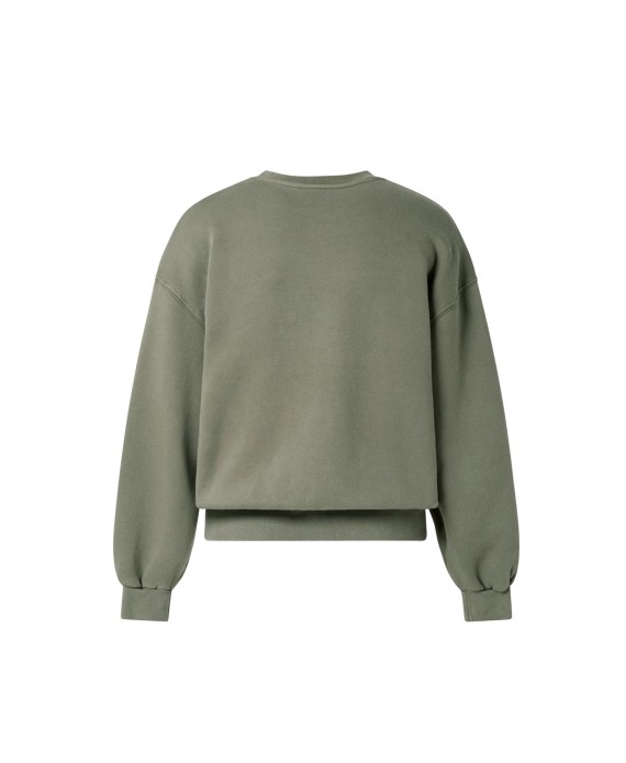 450 GSM 'Vintage Olive' Crewneck