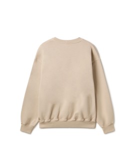 600 GSM 'Sand' Crewneck