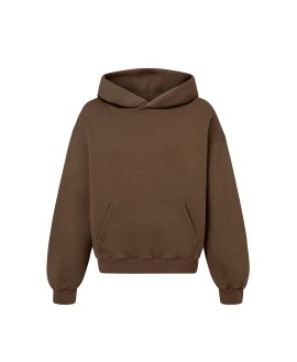 450 GSM 'Mocha Brown' Hoodie