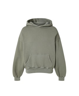 450 GSM 'Vintage Olive' Hoodie
