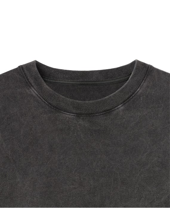 300 GSM 'Vintage Black' T-Shirt