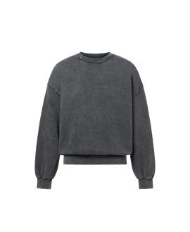 450 GSM 'Vintage Black' Crewneck