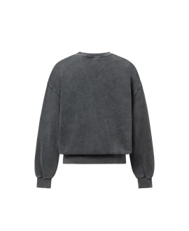 450 GSM 'Vintage Black' Crewneck
