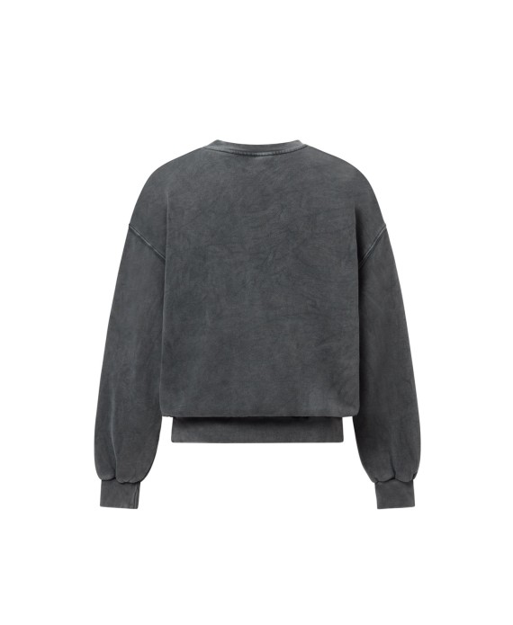 450 GSM 'Vintage Black' Crewneck