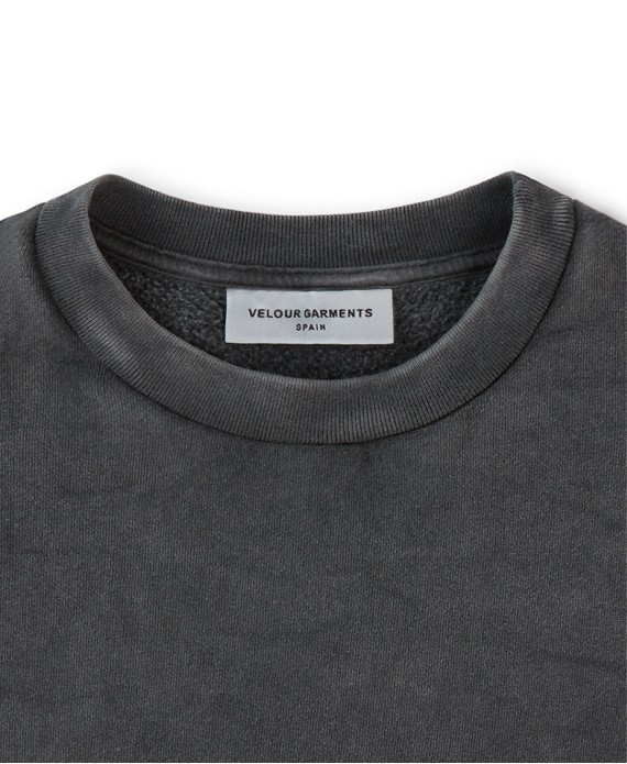 450 GSM 'Vintage Black' Crewneck