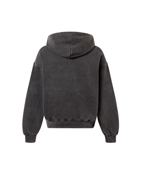 450 GSM ‘Vintage Black’ Zipper