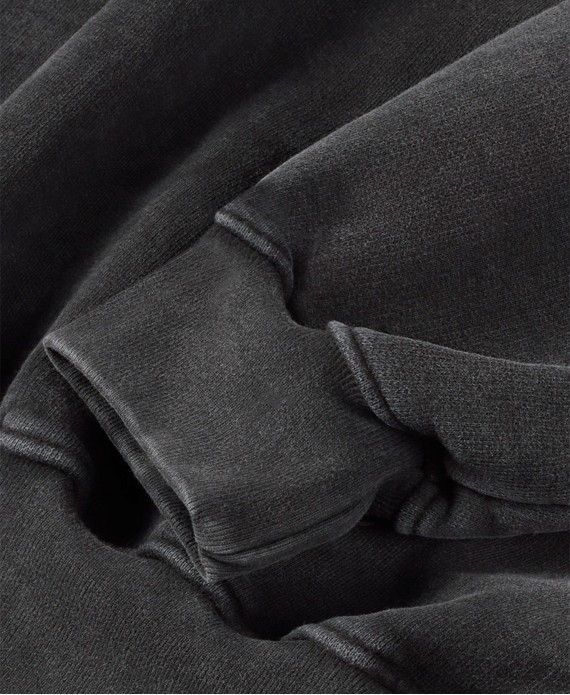 600 GSM 'Vintage Black' Crewneck
