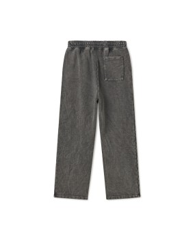 600 GSM 'Vintage Black' Straight-leg Pants
