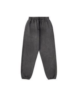 600 GSM 'Vintage Black' Sweatpants