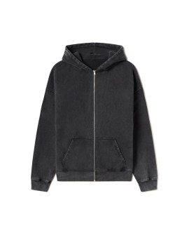 600 GSM 'Vintage Black' Zipper