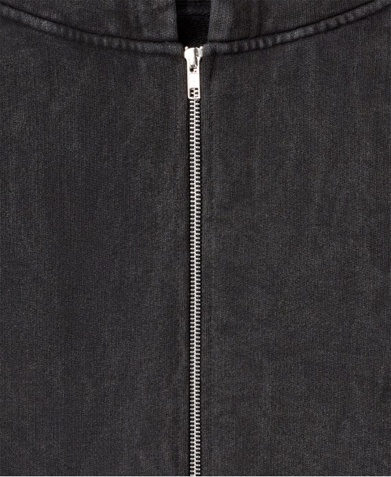 600 GSM 'Vintage Black' Zipper