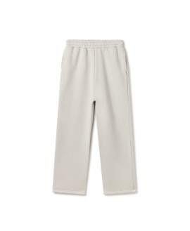 450 GSM 'Ecru' Straight-leg Pants