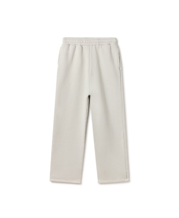 450 GSM 'Ecru' Straight-leg Pants