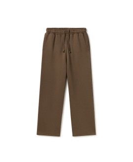 450 GSM 'Mocha Brown' Straight-leg Pants
