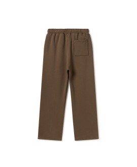 450 GSM 'Mocha Brown' Straight-leg Pants