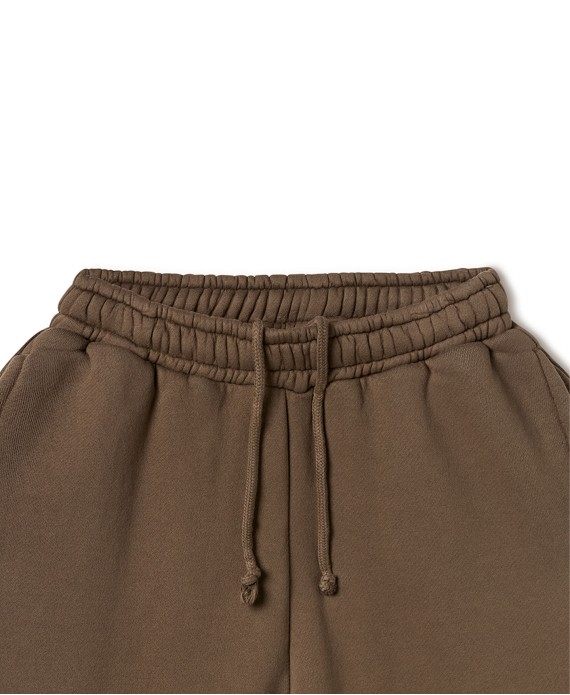 450 GSM 'Mocha Brown' Straight-leg Pants